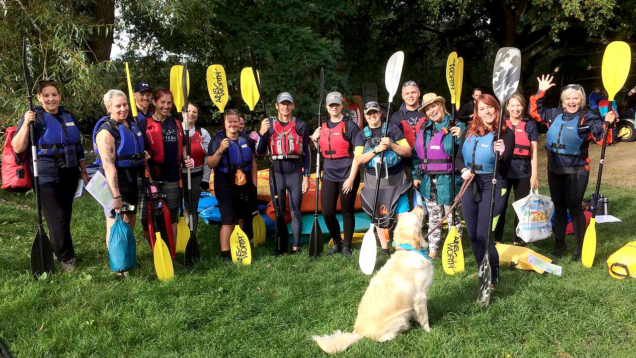 river medway kayaking challenge kent