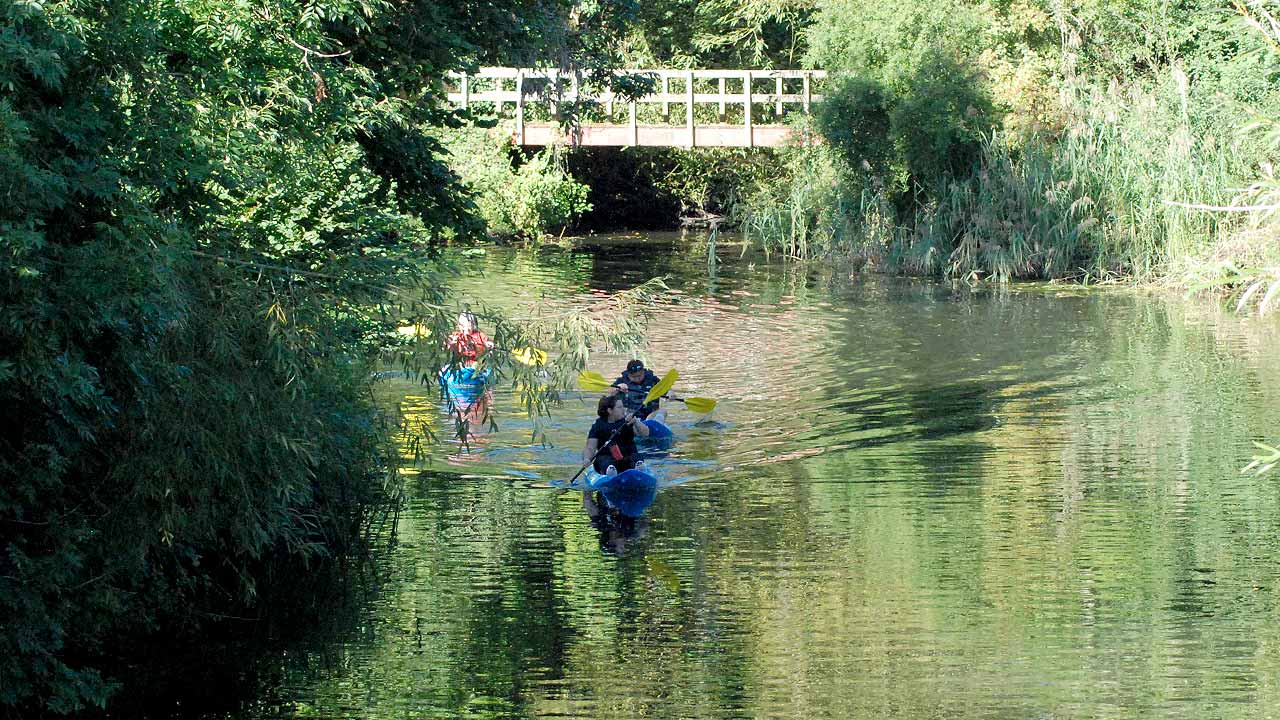 river medway kayaking challenge kent