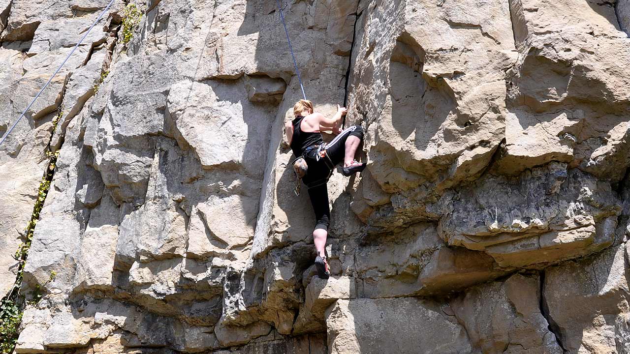 rock climbing holiday portland