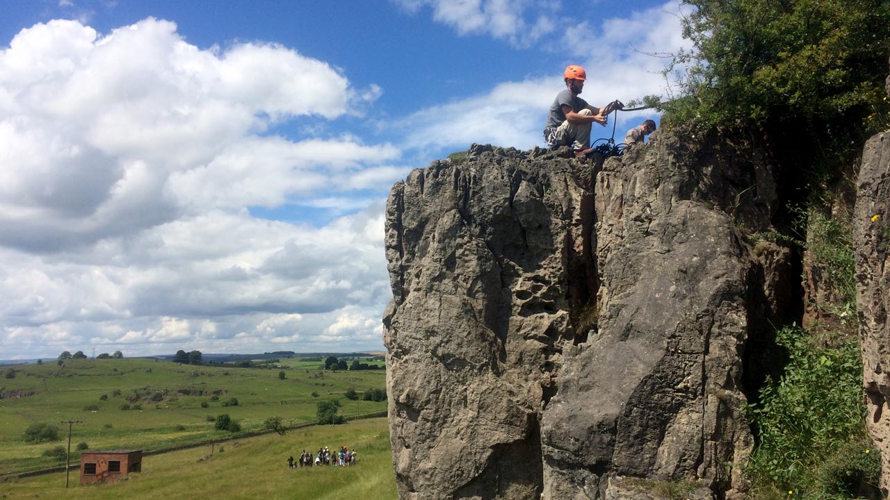 rock climbing instructor assessment