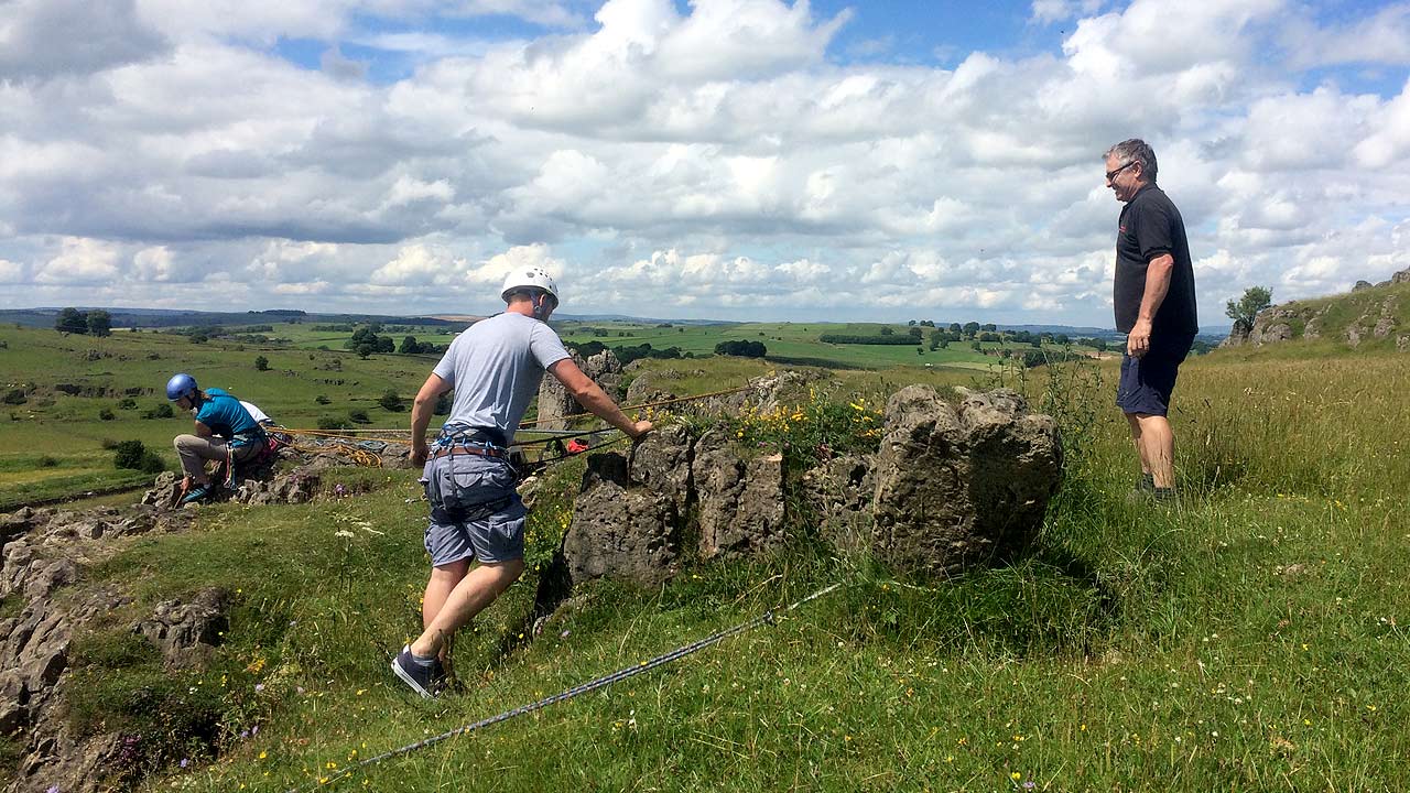 rock climbing instructor assessment