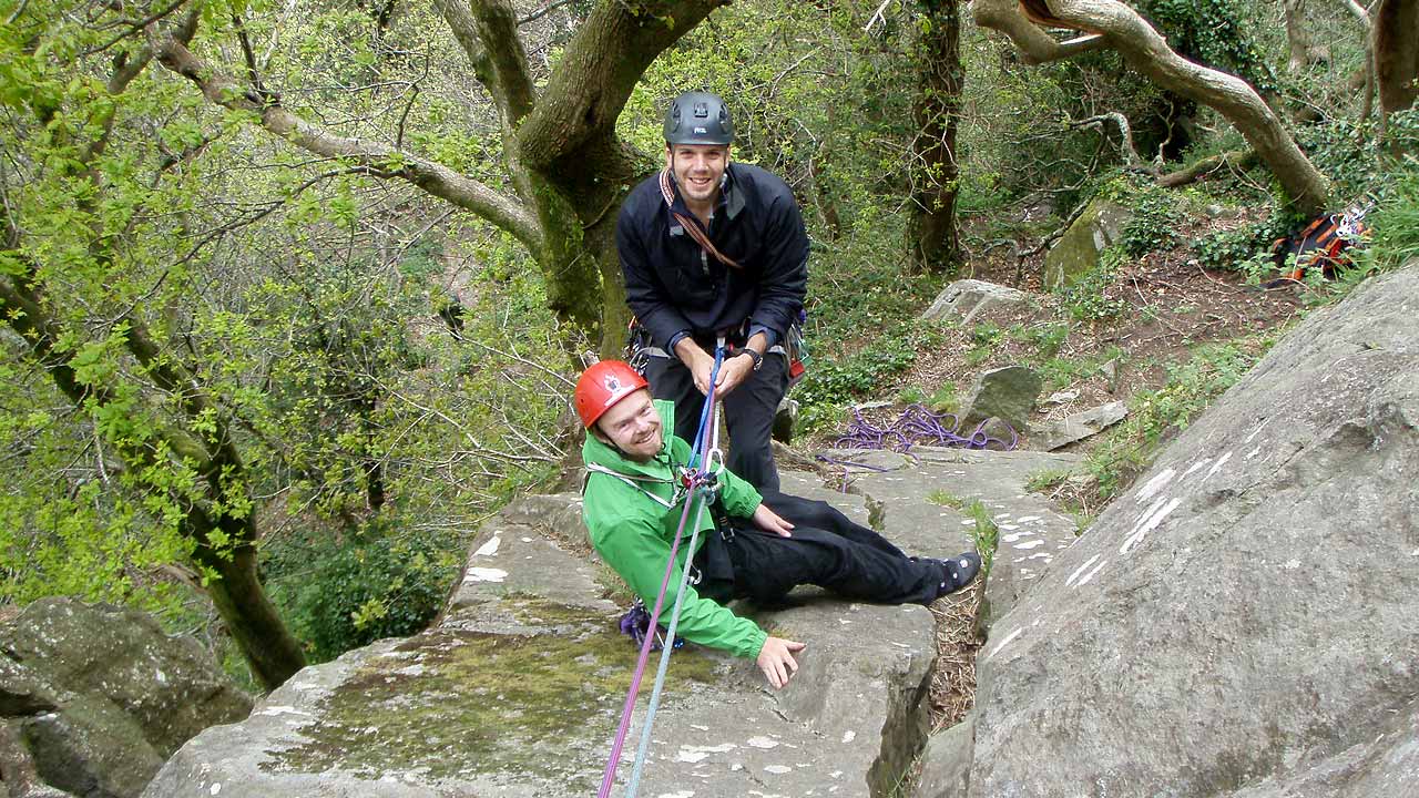 self rescue rock climbing course