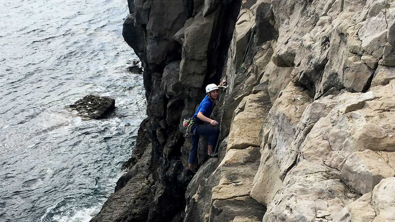 rock climbing holiday swanage