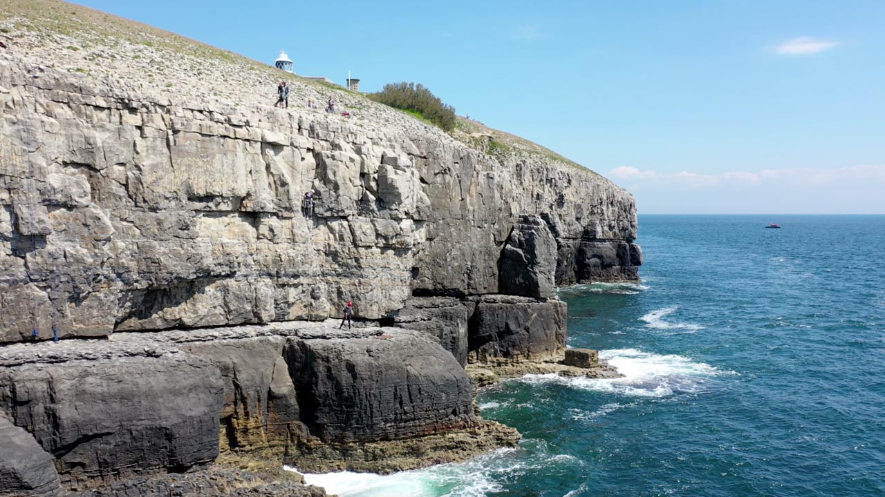 rock climbing holiday swanage