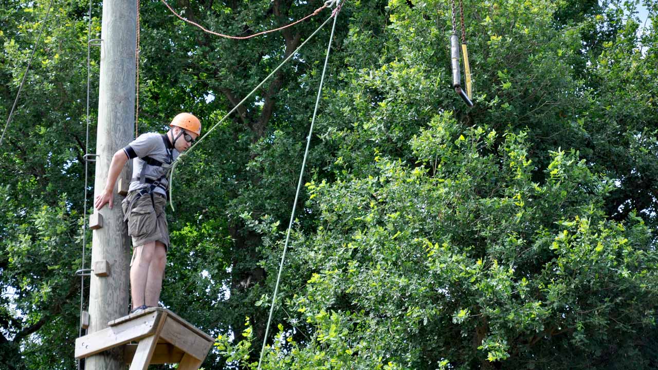 high ropes stag hen party