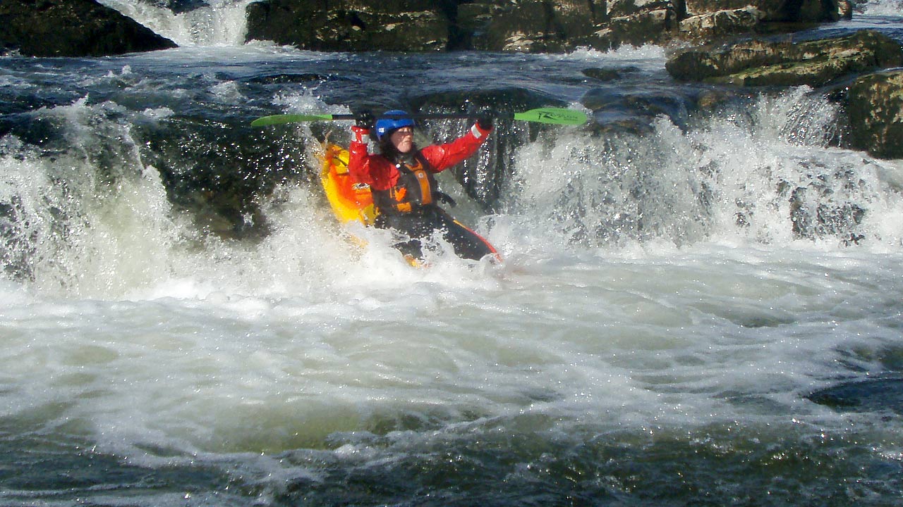 introduction white water kayaking course