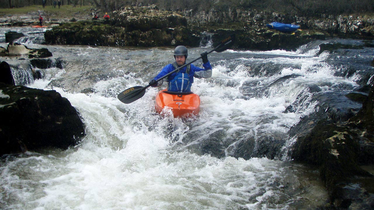 introduction white water kayaking course