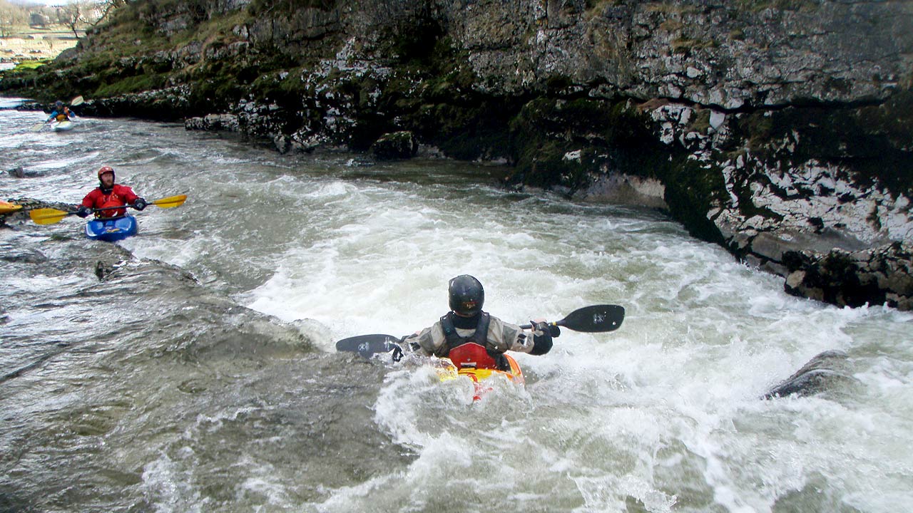 introduction white water kayaking course