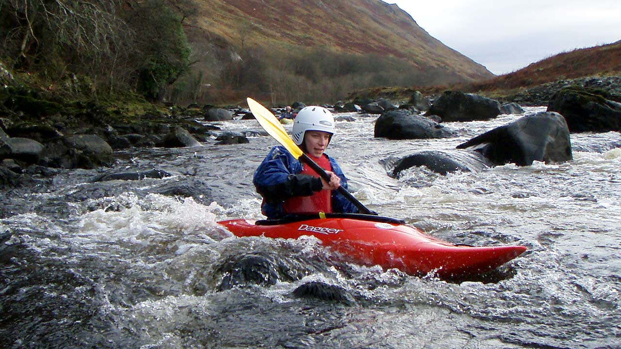 introduction white water kayaking course