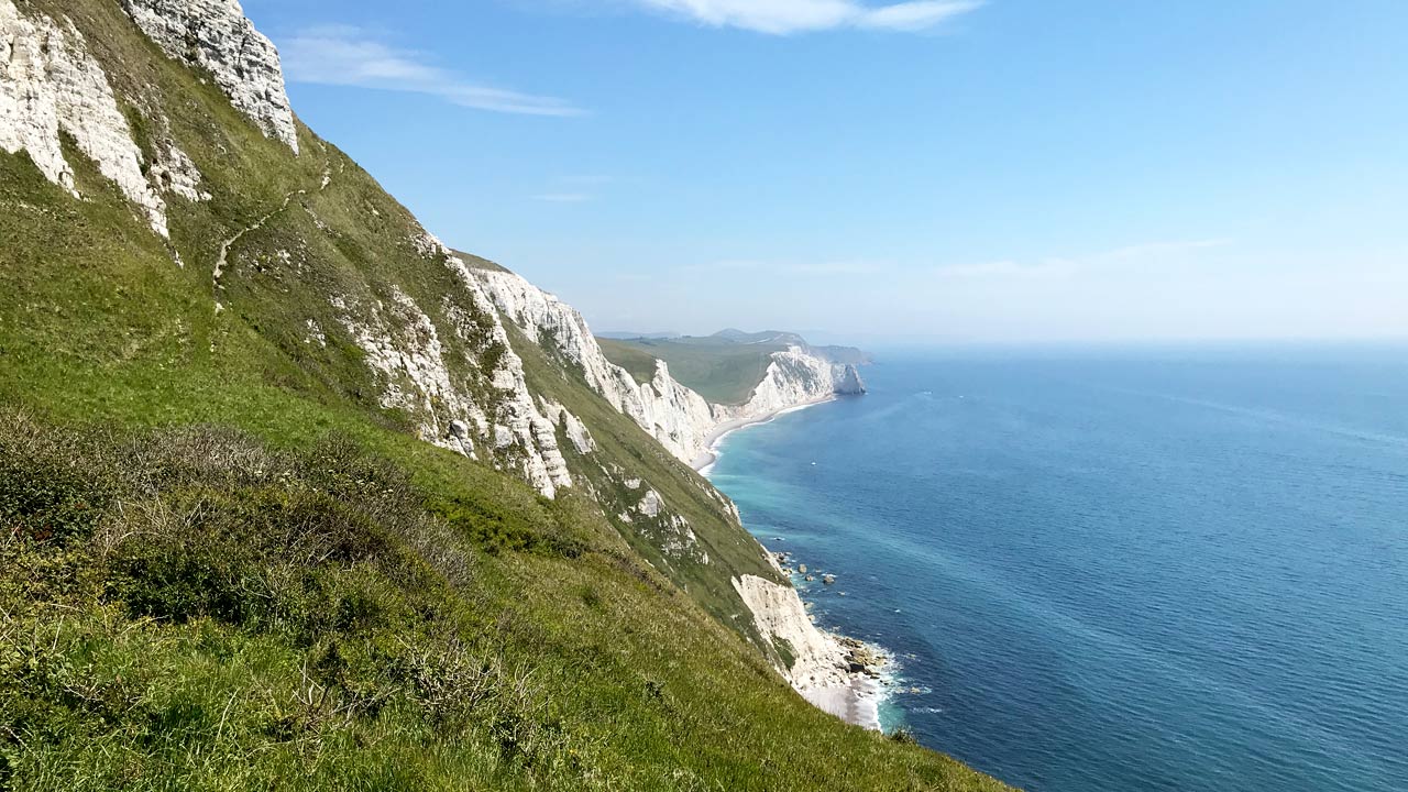 jurassic coast walking challenge km