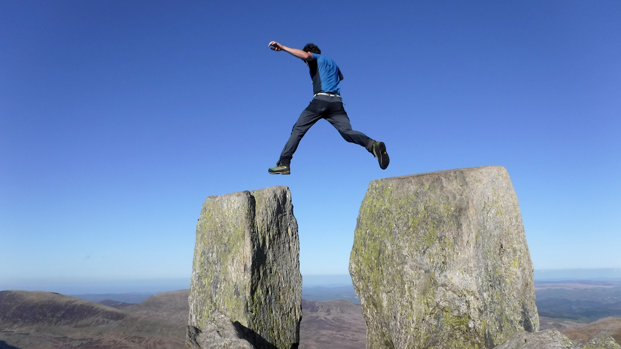 scrambling course north wales