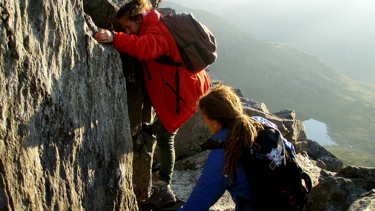 scrambling course north wales