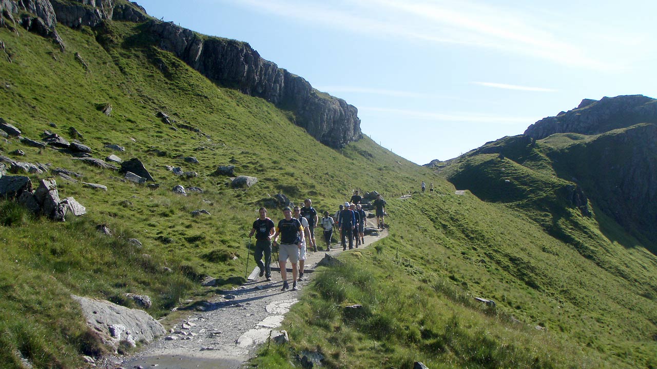 welsh challenge mountain