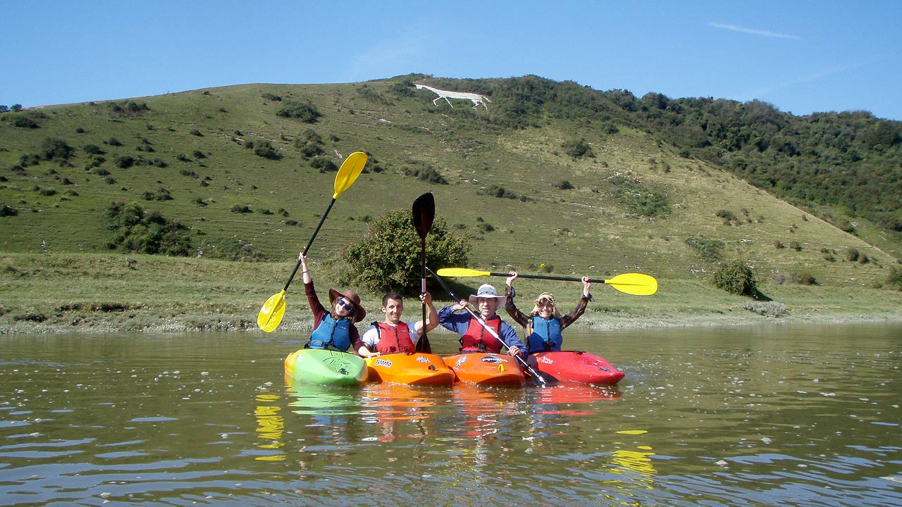 kayaking river cuckmere sussex