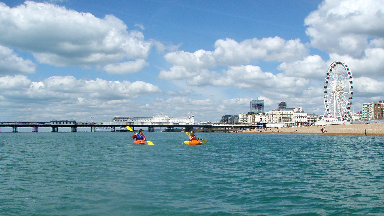 brighton kayaking trips courses