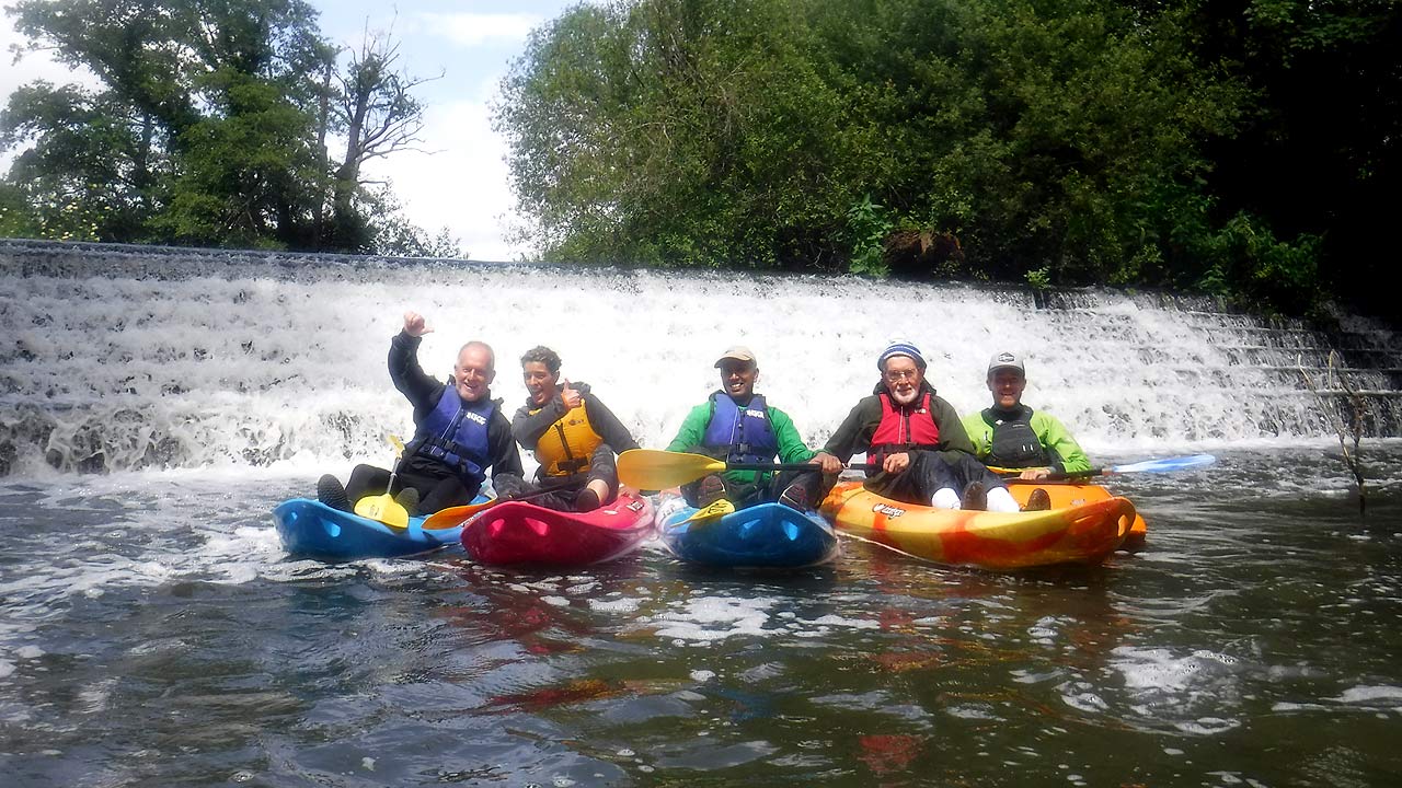 kayaking river ouse upper sussex