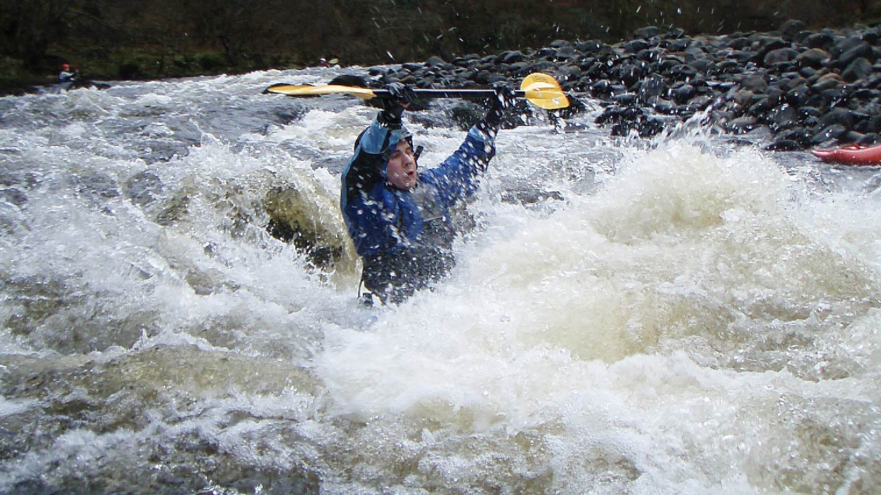 white water kayaking award training course